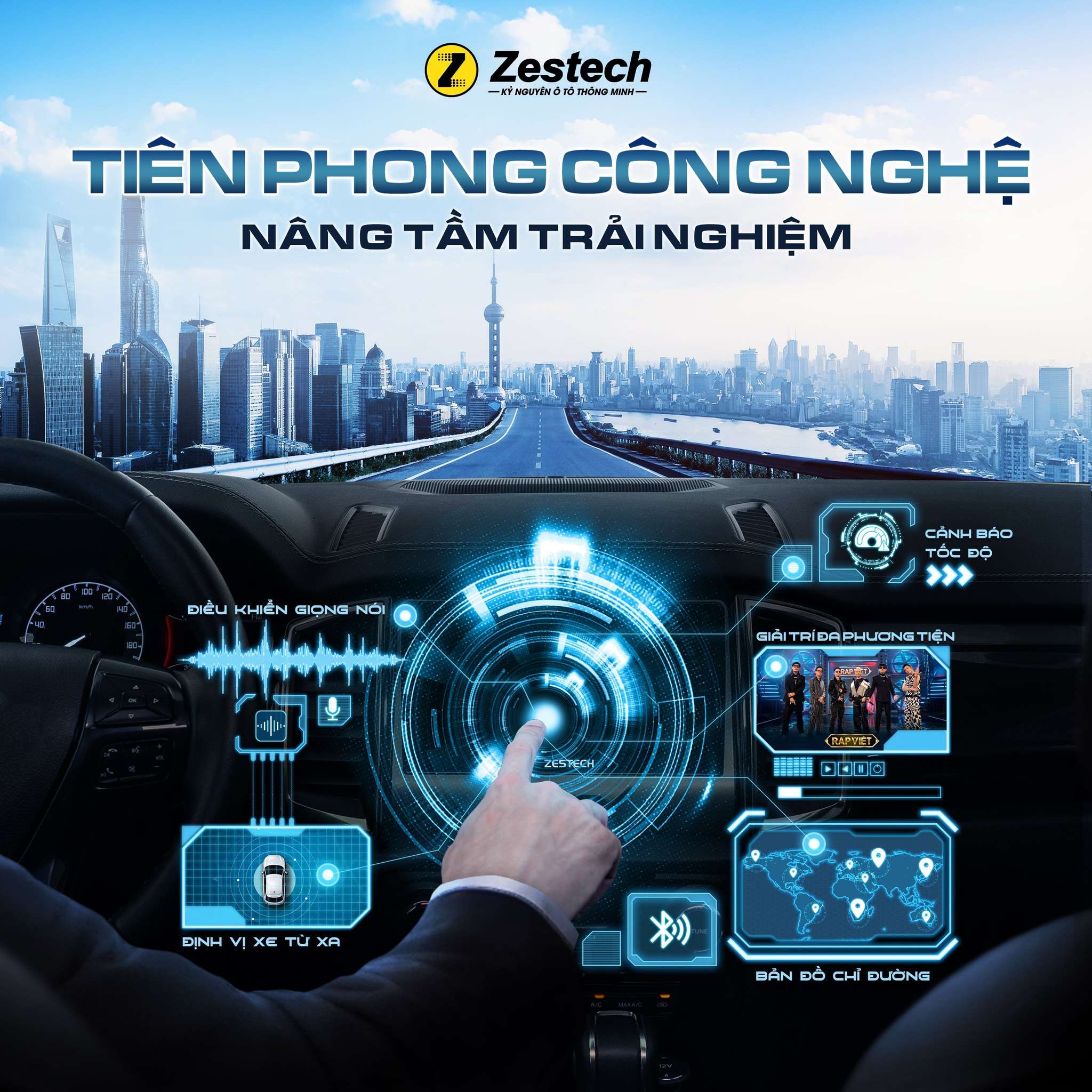 MÀN HÌNH Ô TÔ ANDROID ZESTECH Z800+ BASE